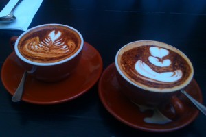 They're very fond of latte art in Australia!